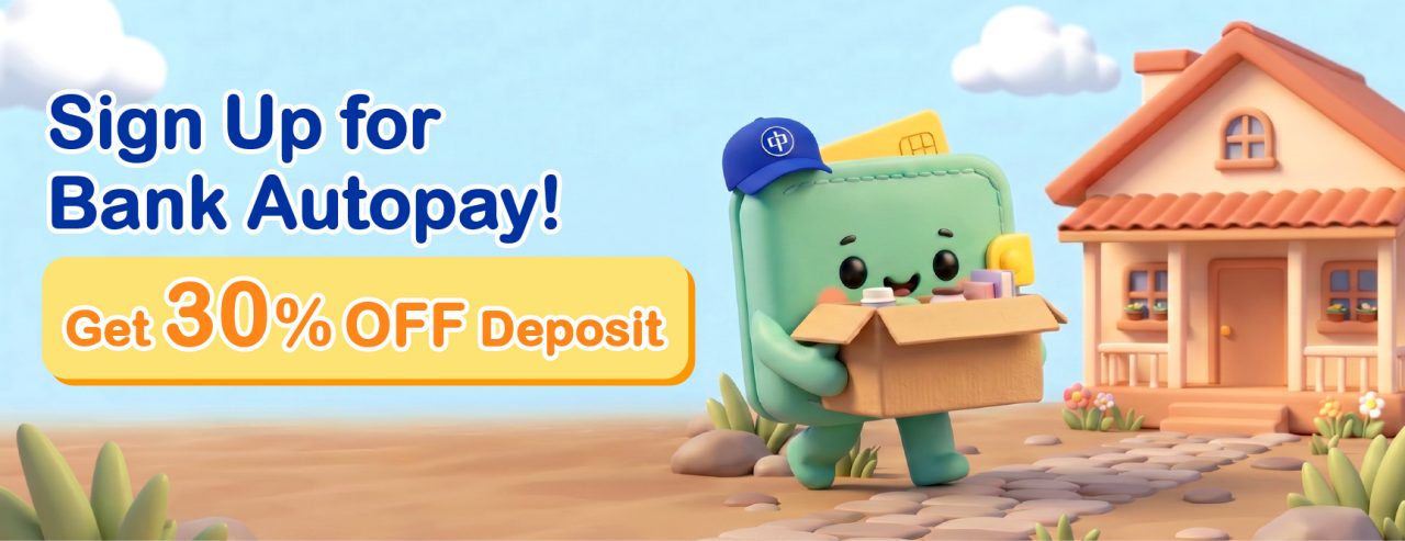 30% discount on deposit for new move in residential customers.