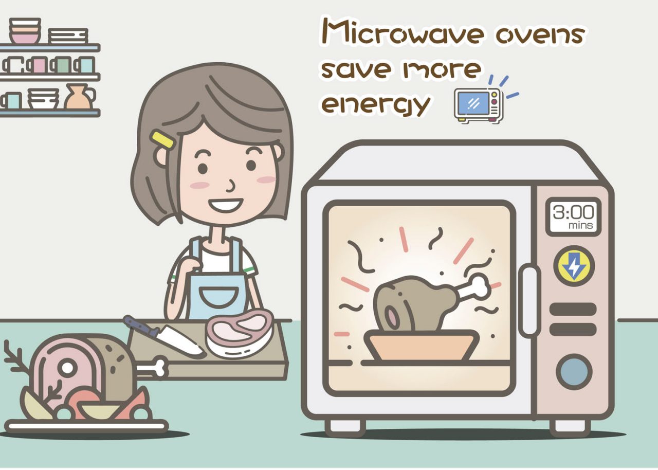 One Microwave Oven, Many Energy-Efficient Dishes
