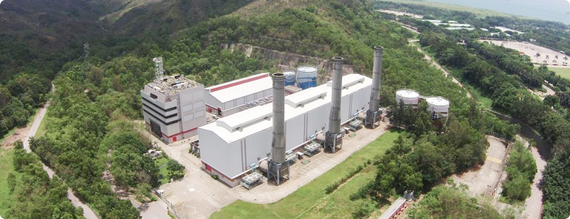 Penny's Bay Power Station in Lantau Island